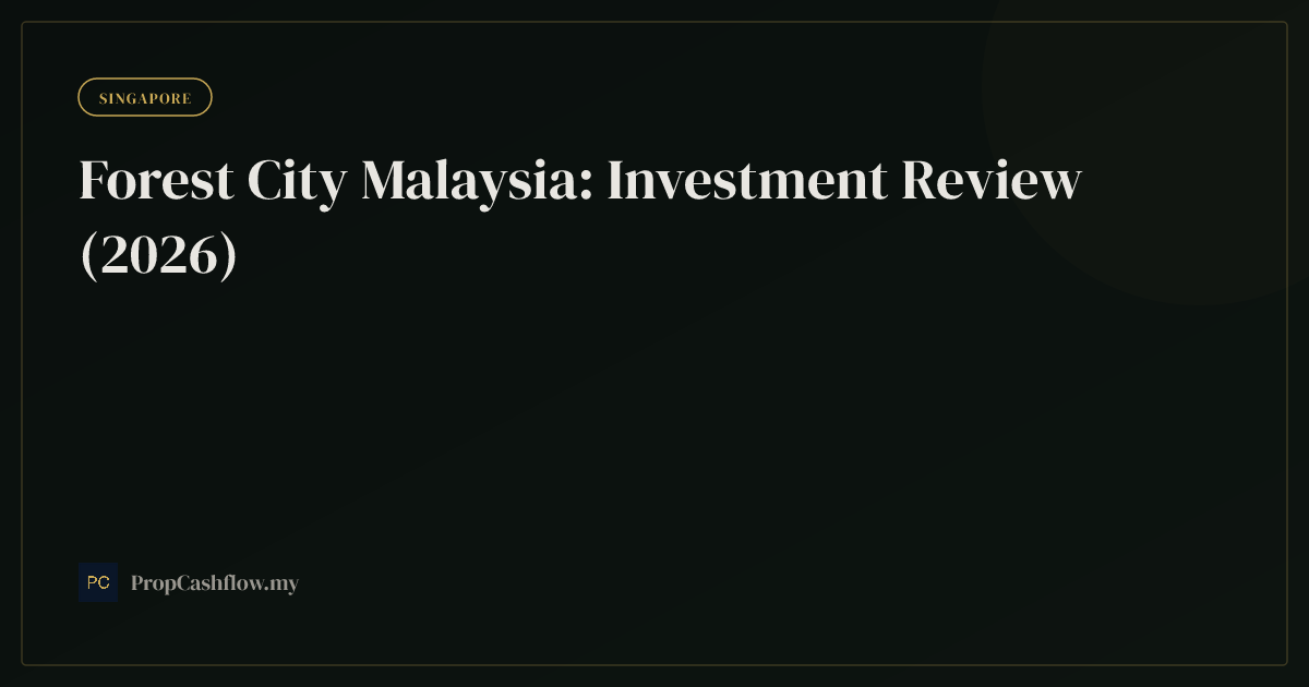Forest City Malaysia: Investment Review (2026)