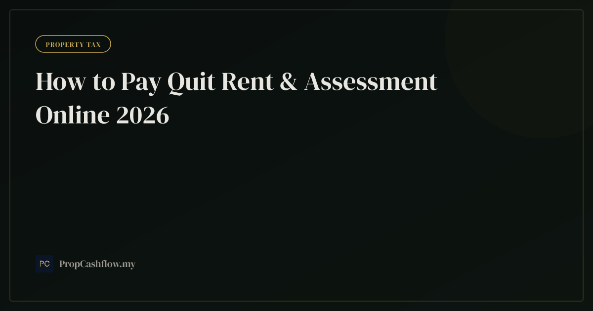How to Pay Quit Rent & Assessment Online 2026