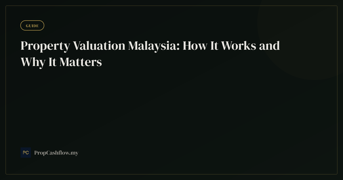 Property Valuation Malaysia: How It Works and Why It Matters