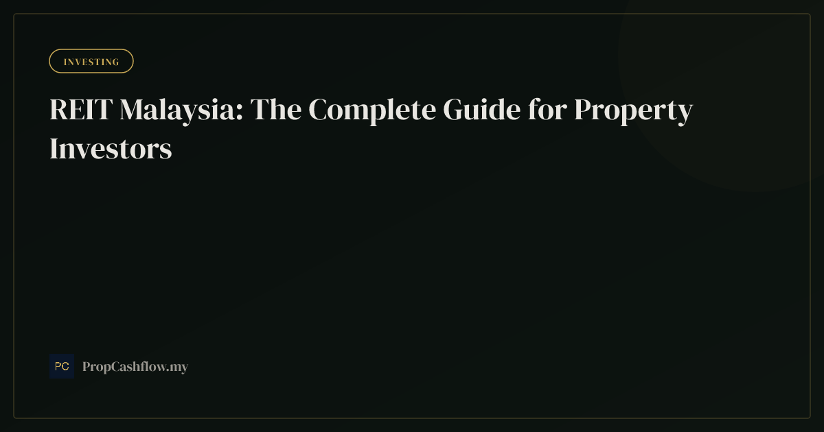 REIT Malaysia: The Complete Guide for Property Investors
